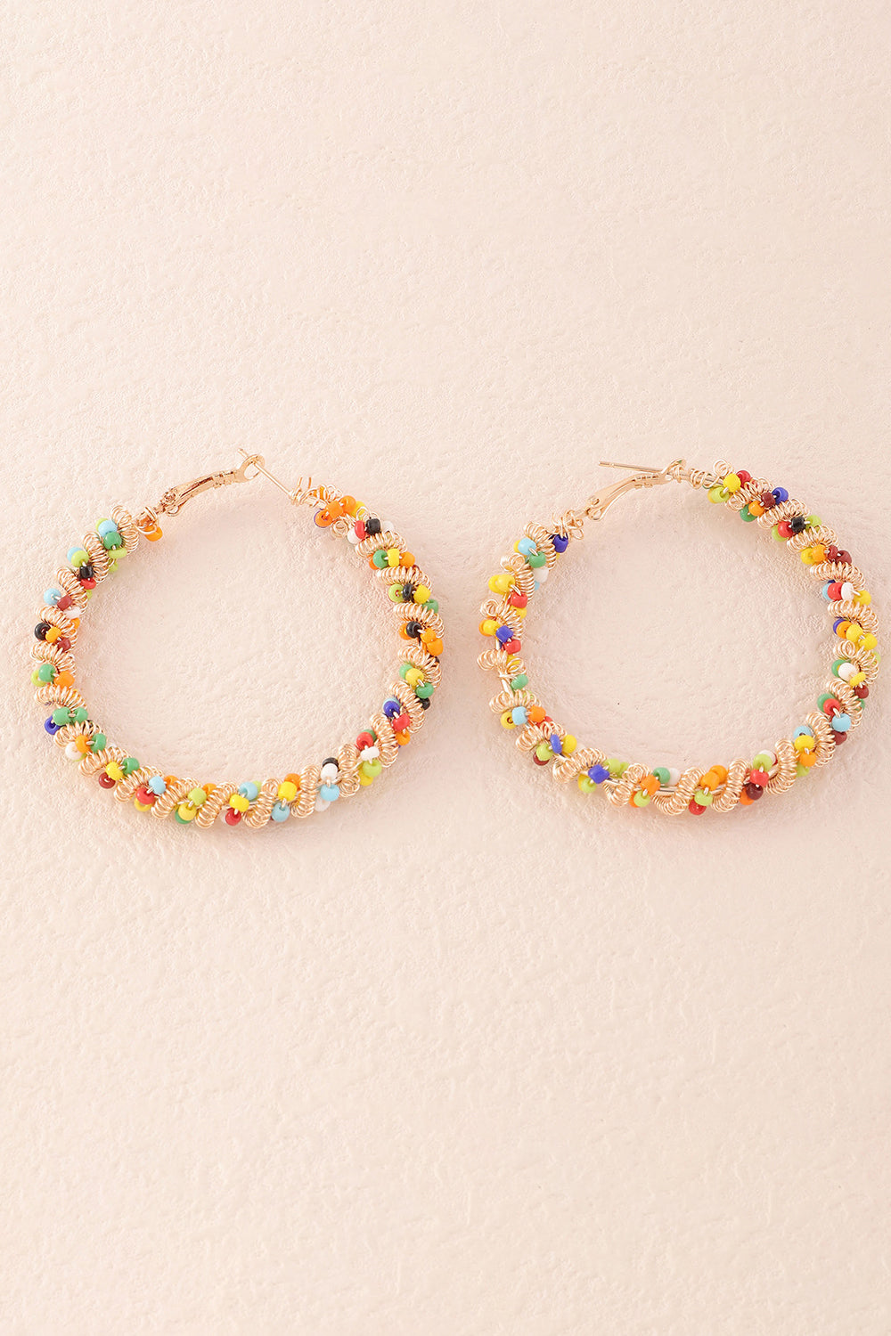 Colorful Loop Boho Style Earrings Avalabel