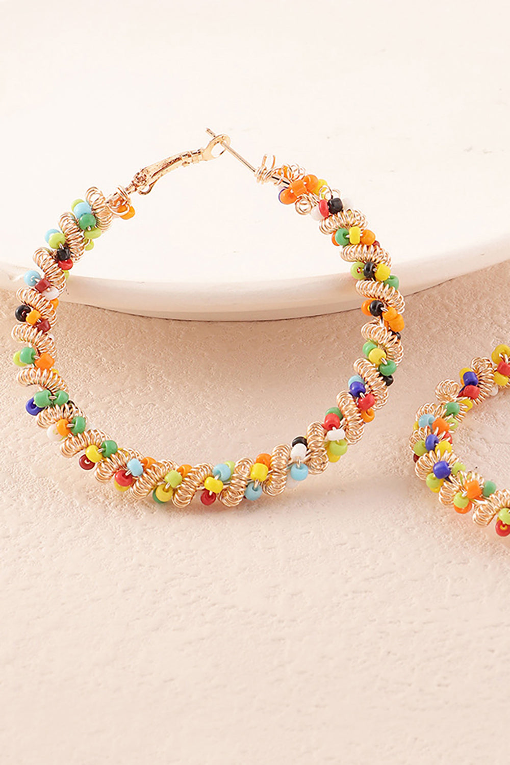 Colorful Loop Boho Style Earrings Avalabel
