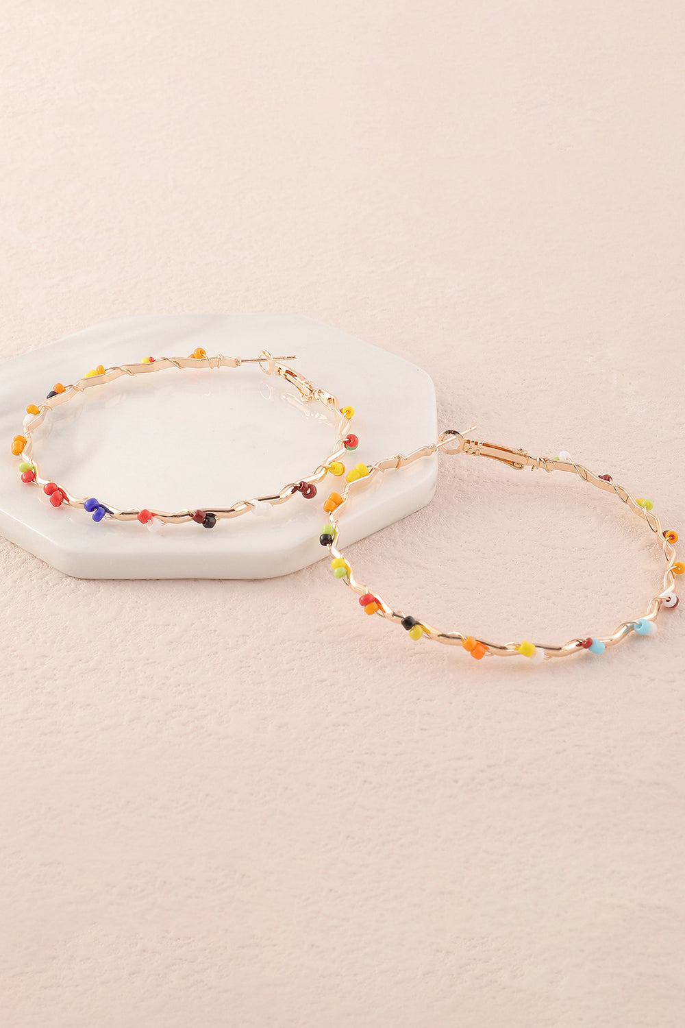 Colorful Loop Boho Style Earrings Avalabel