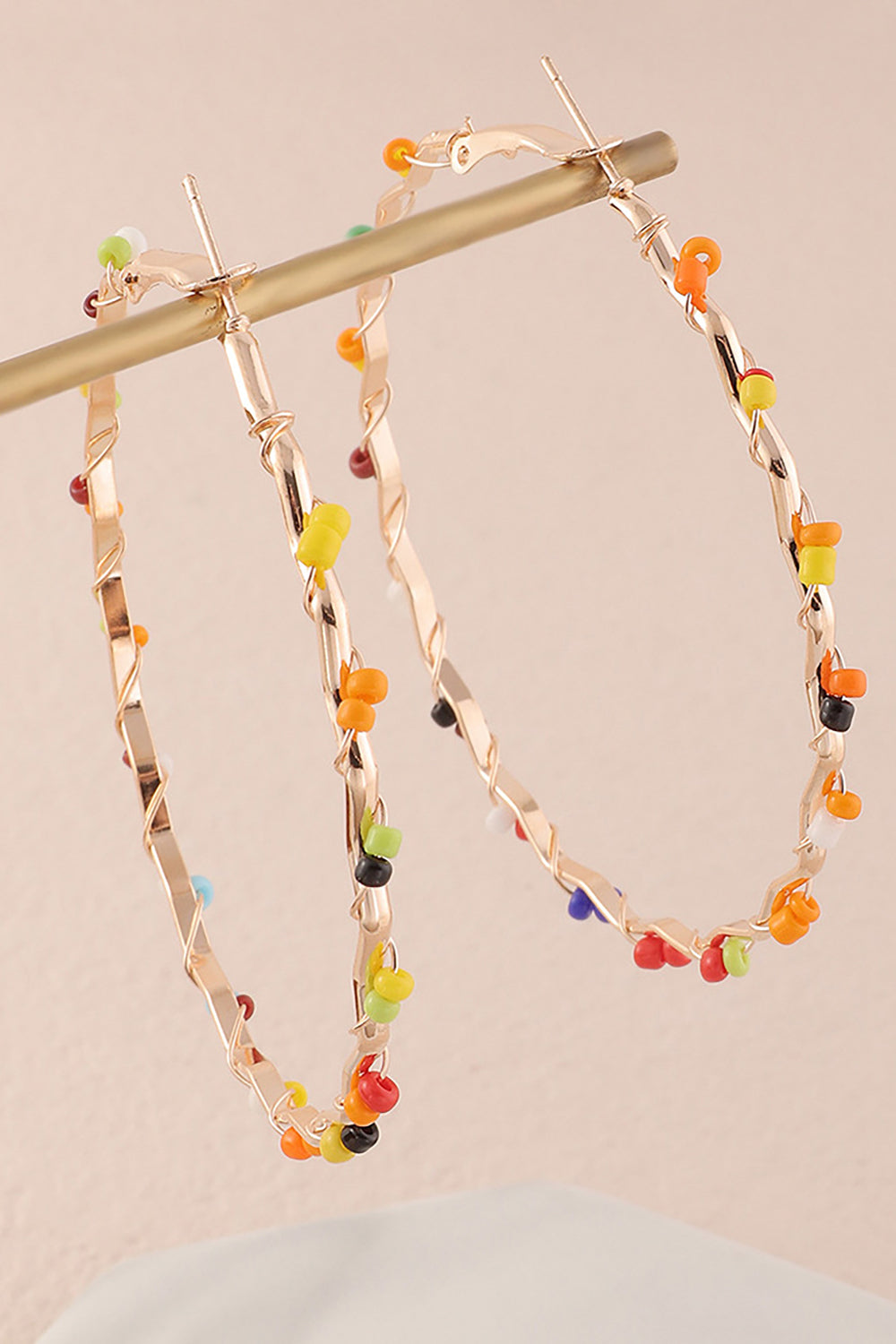 Colorful Loop Boho Style Earrings Avalabel
