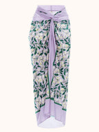 Cally Halterneck Swimwear Two Piece Set In Lilac Avalabel