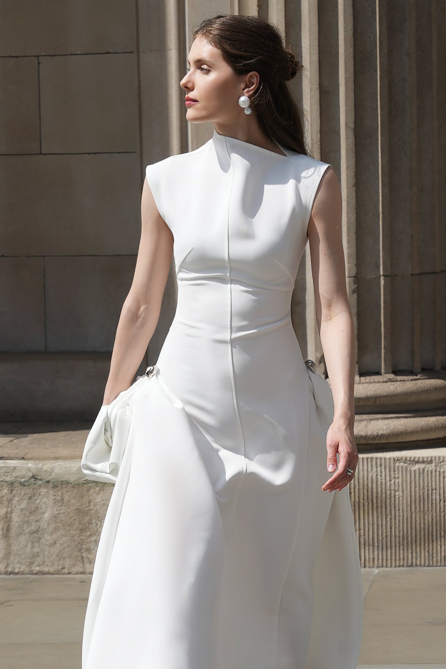 Paca Choker Sleeveless Maxi Dress