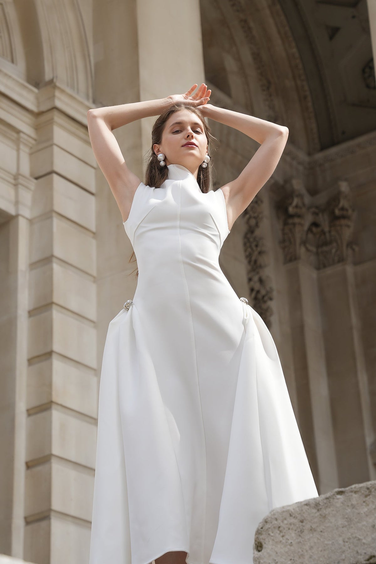 Paca Choker Sleeveless Maxi Dress Avalabel