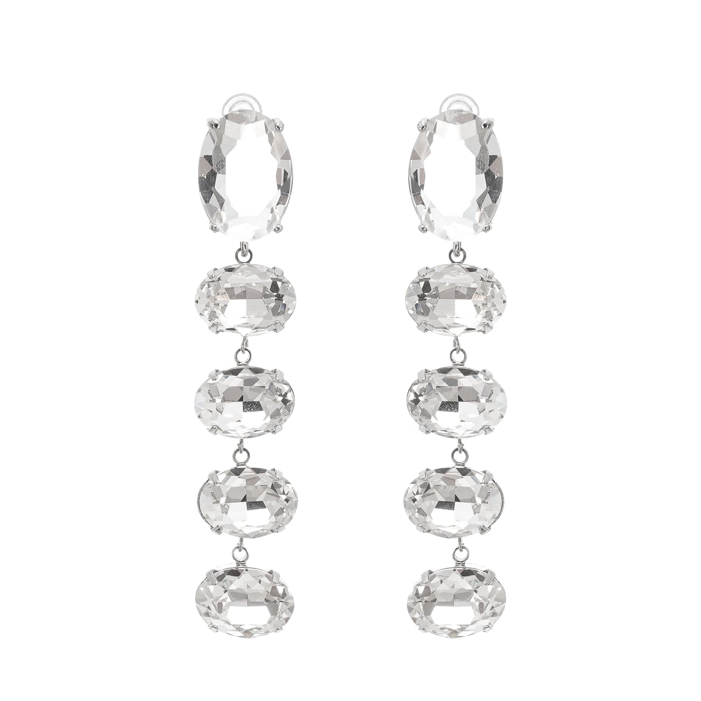 Felicia Crystal-Embellished Dangle Earrings Avalabel