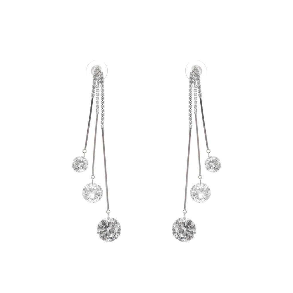 Solada Crystal Drop Earrings Avalabel