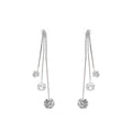 Solada Crystal Drop Earrings Avalabel