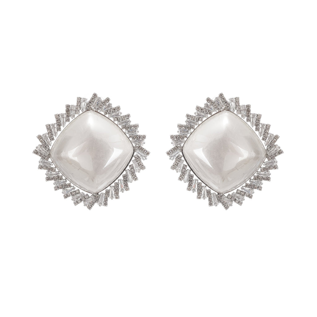 Marilyn Crystal-Embellished Stud Earring Avalabel