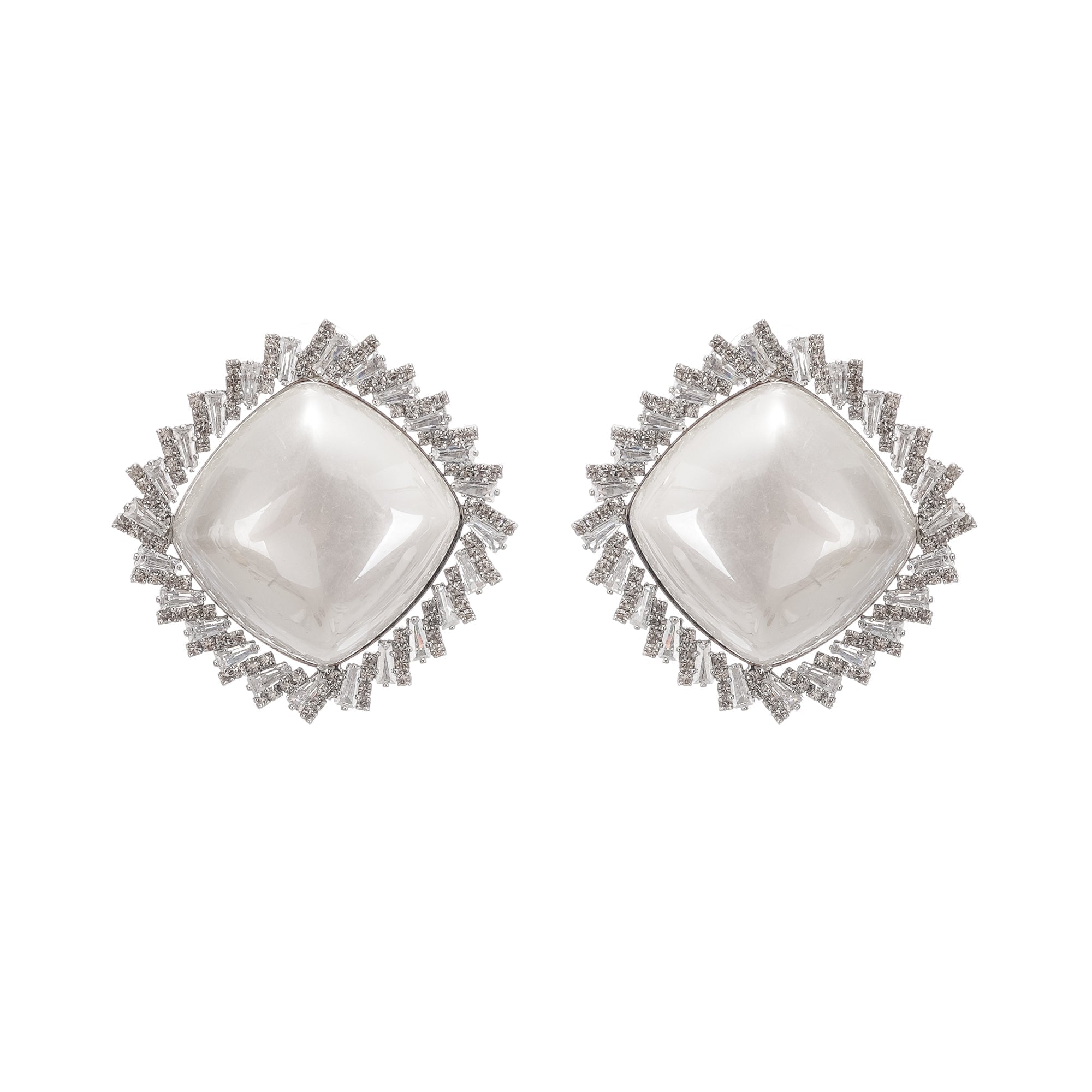 Marilyn Crystal-Embellished Stud Earring Avalabel