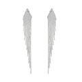 Amaris Silver Tassel Earrings Avalabel