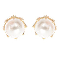 Salome Faux-Pearl Stud Earrings Avalabel