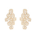 Ariane Geometric Crystal Earrings Avalabel