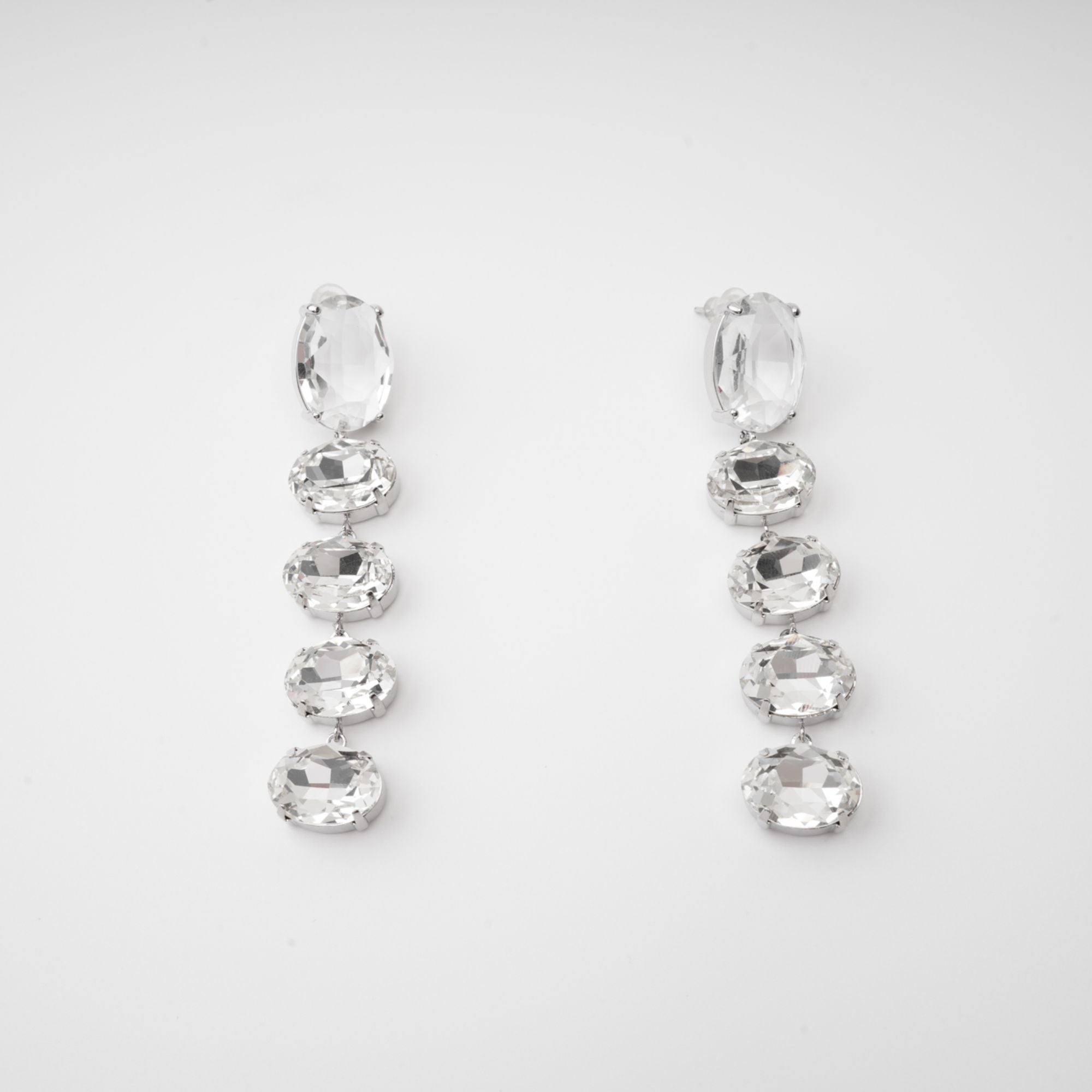 Felicia Crystal-Embellished Dangle Earrings Avalabel