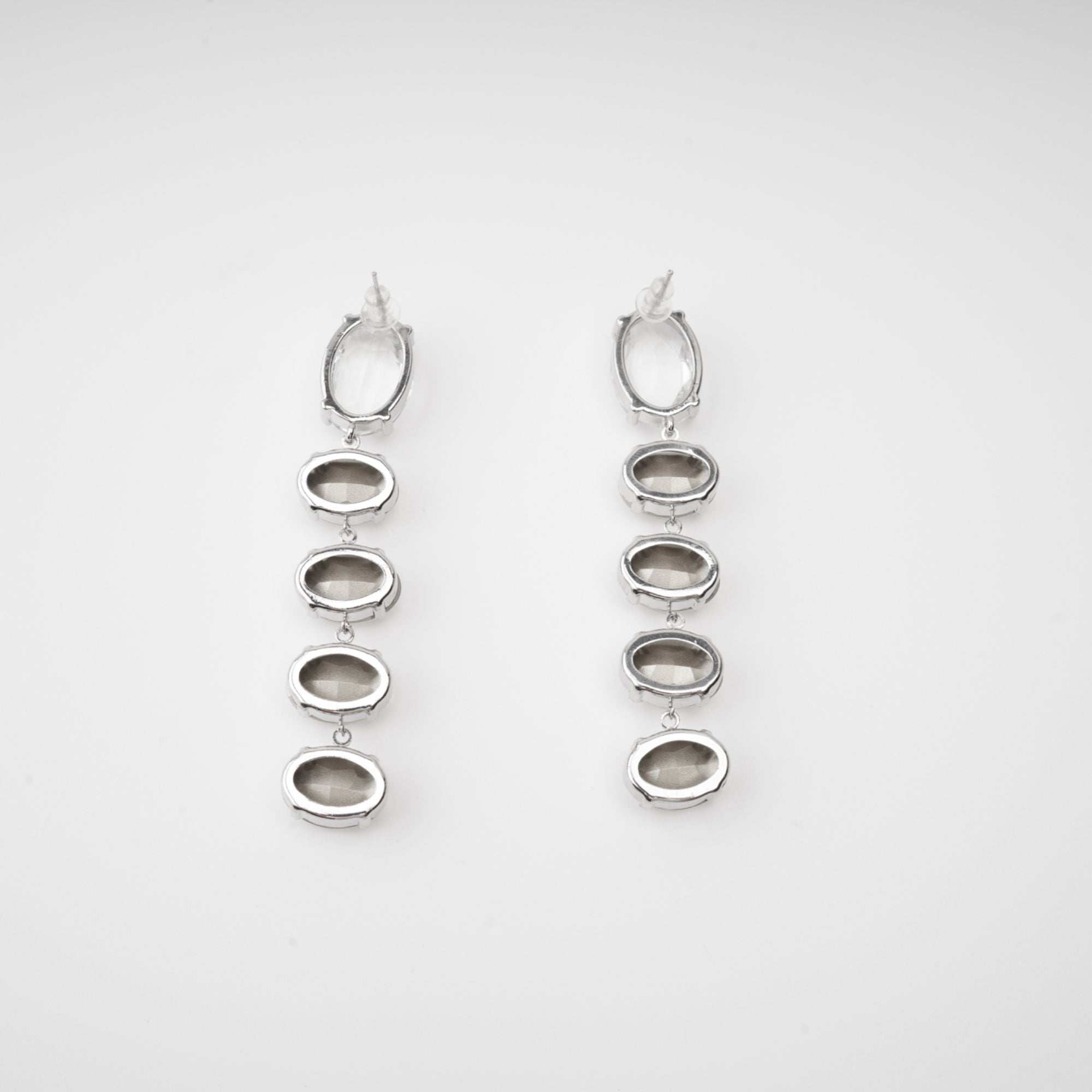 Felicia Crystal-Embellished Dangle Earrings Avalabel