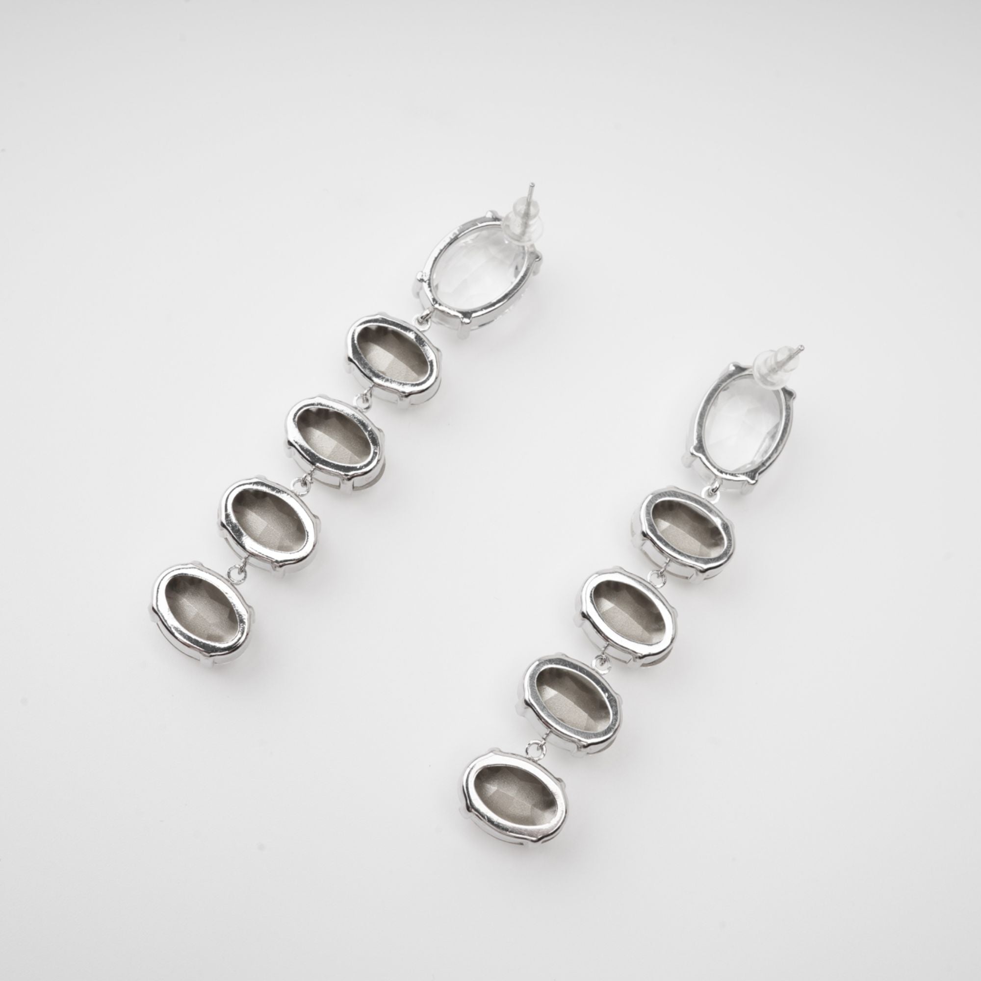 Felicia Crystal-Embellished Dangle Earrings Avalabel