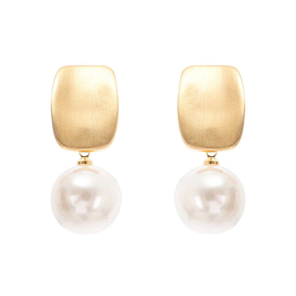 Pauline Faux-Pearl Earrings Avalabel