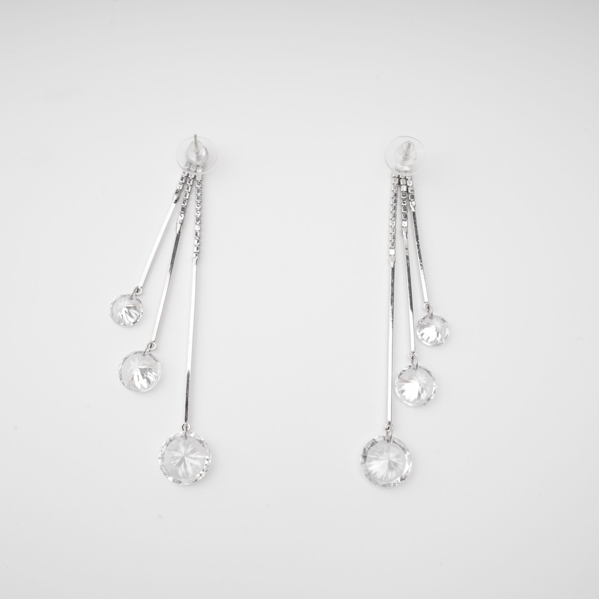 Solada Crystal Drop Earrings Avalabel
