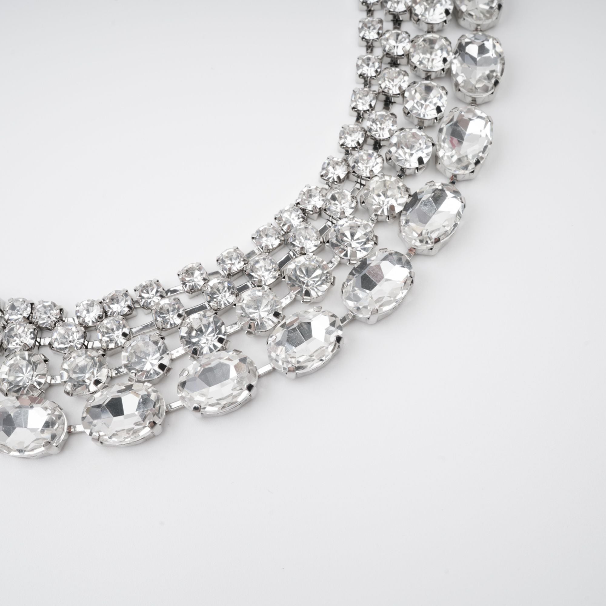 Elizabeth Crystal-Embellished Layered Necklace Avalabel