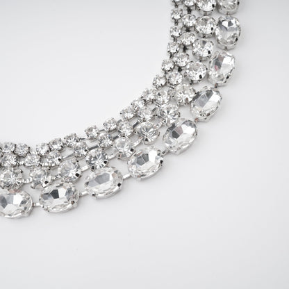 Elizabeth Crystal-Embellished Layered Necklace Avalabel