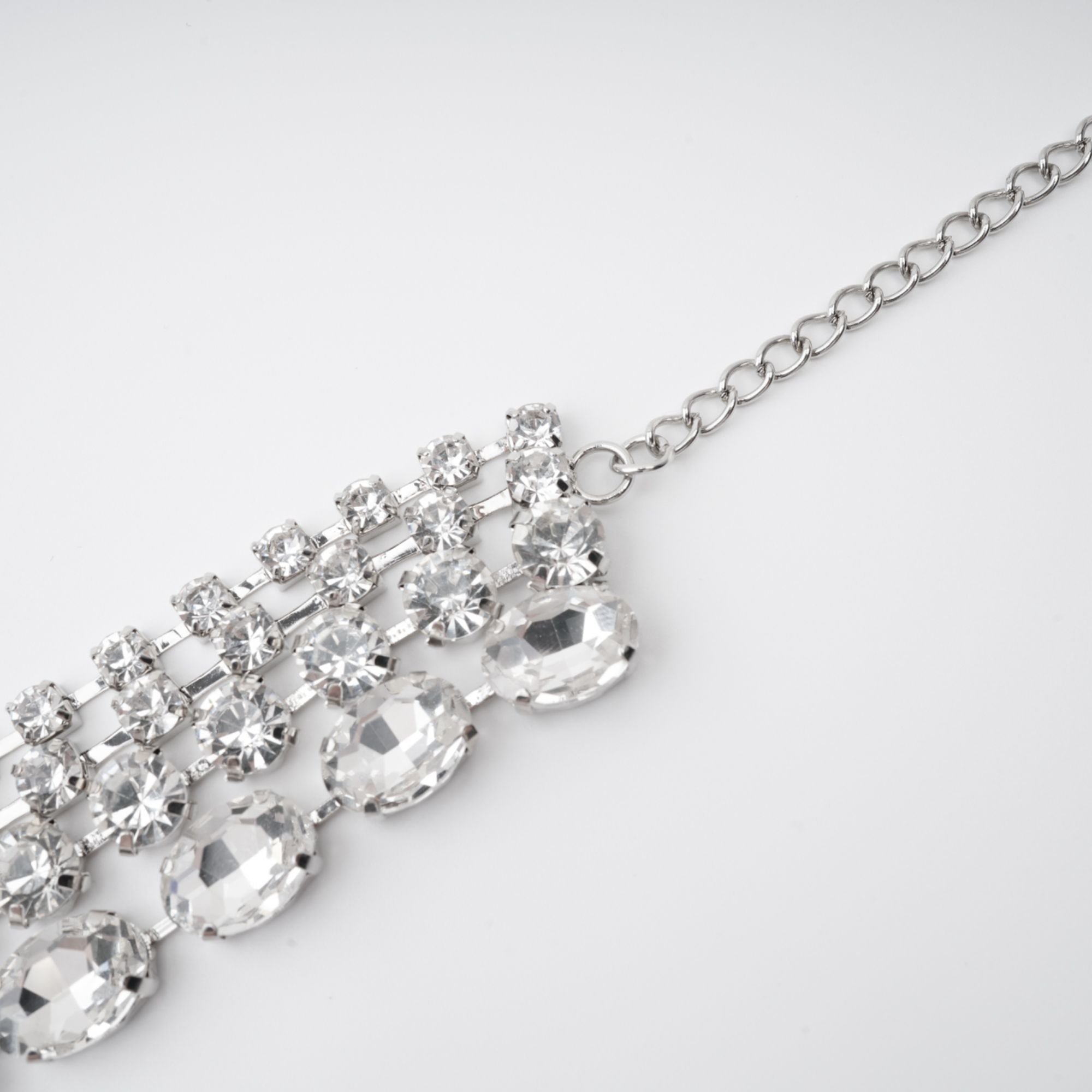 Elizabeth Crystal-Embellished Layered Necklace Avalabel