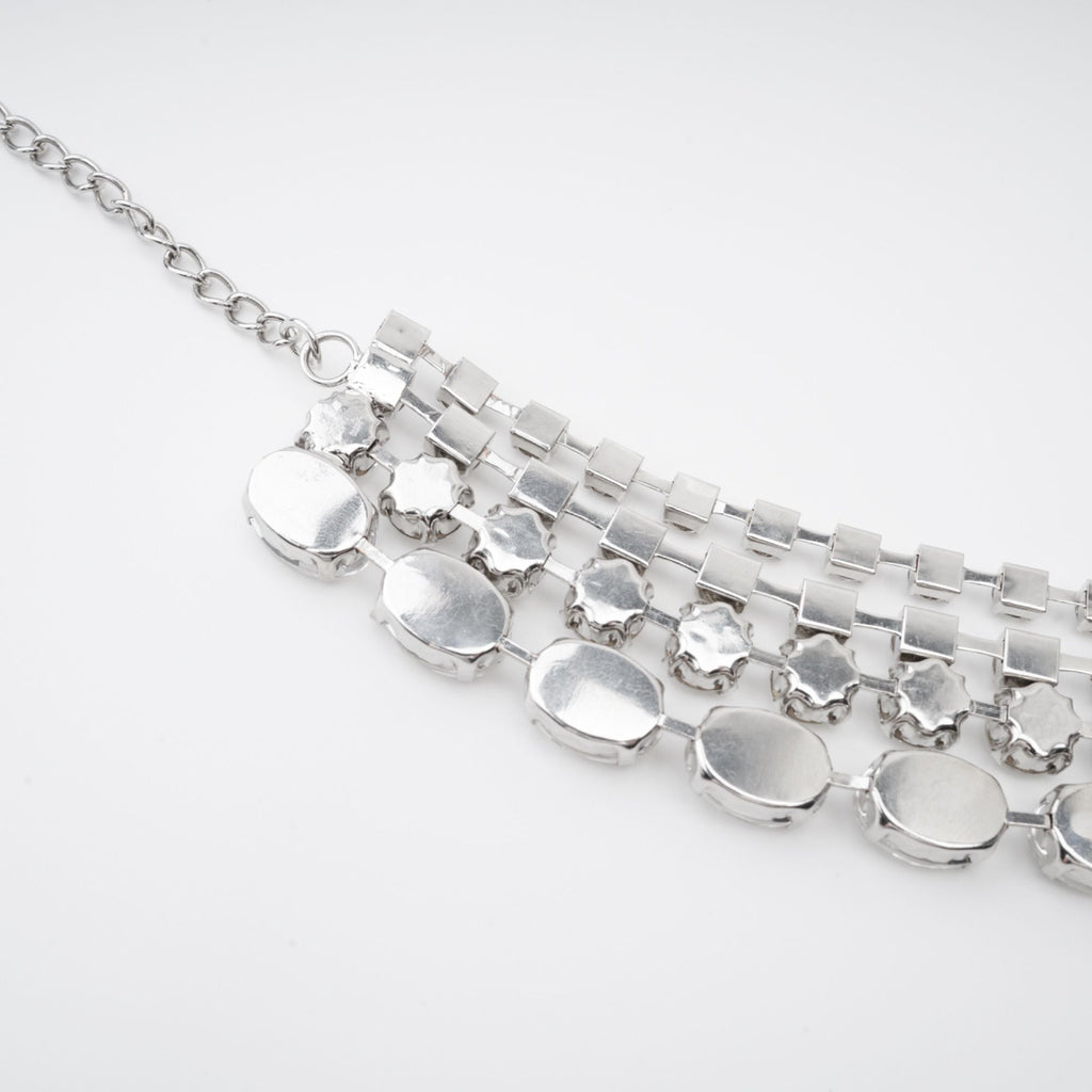 Elizabeth Crystal-Embellished Layered Necklace Avalabel
