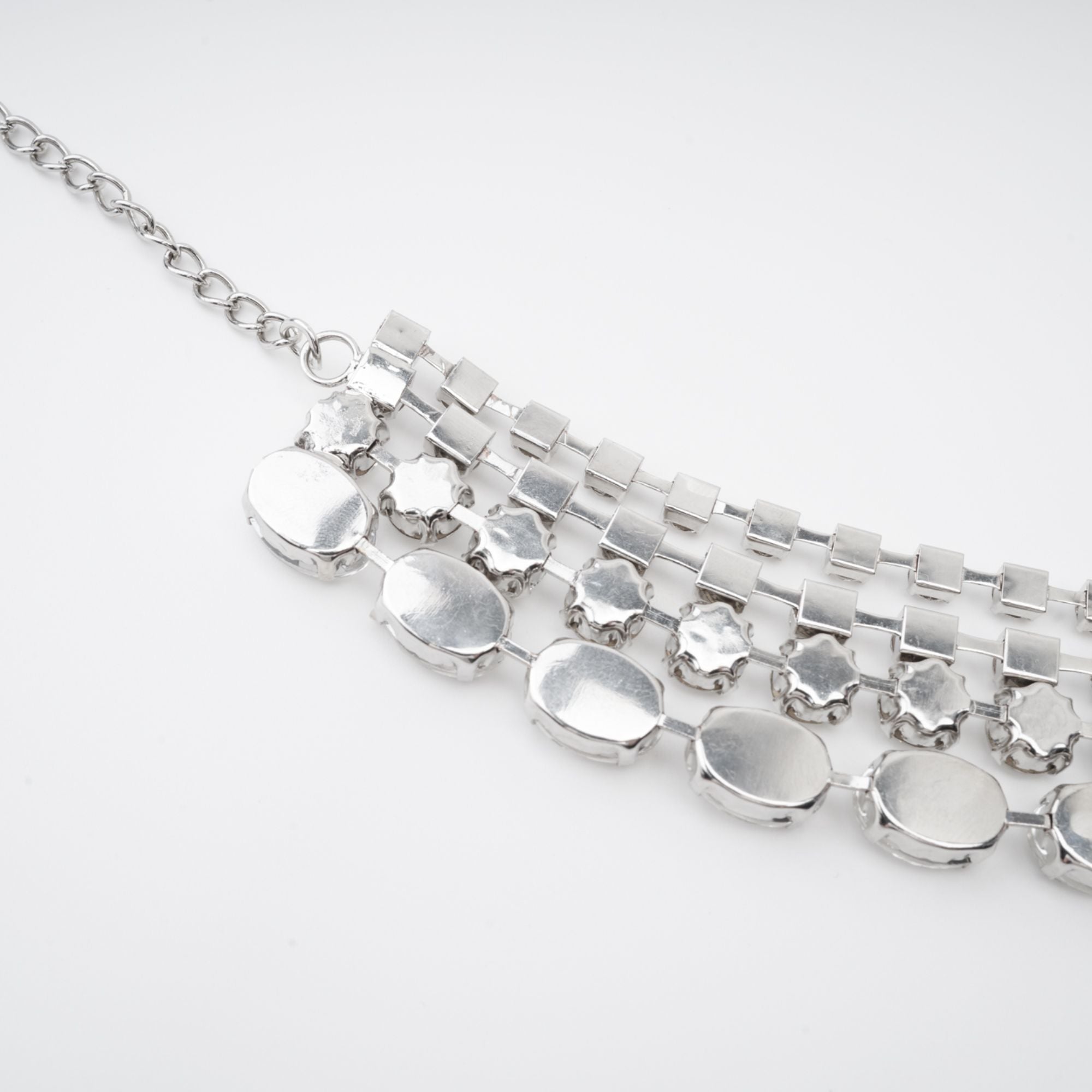 Elizabeth Crystal-Embellished Layered Necklace Avalabel