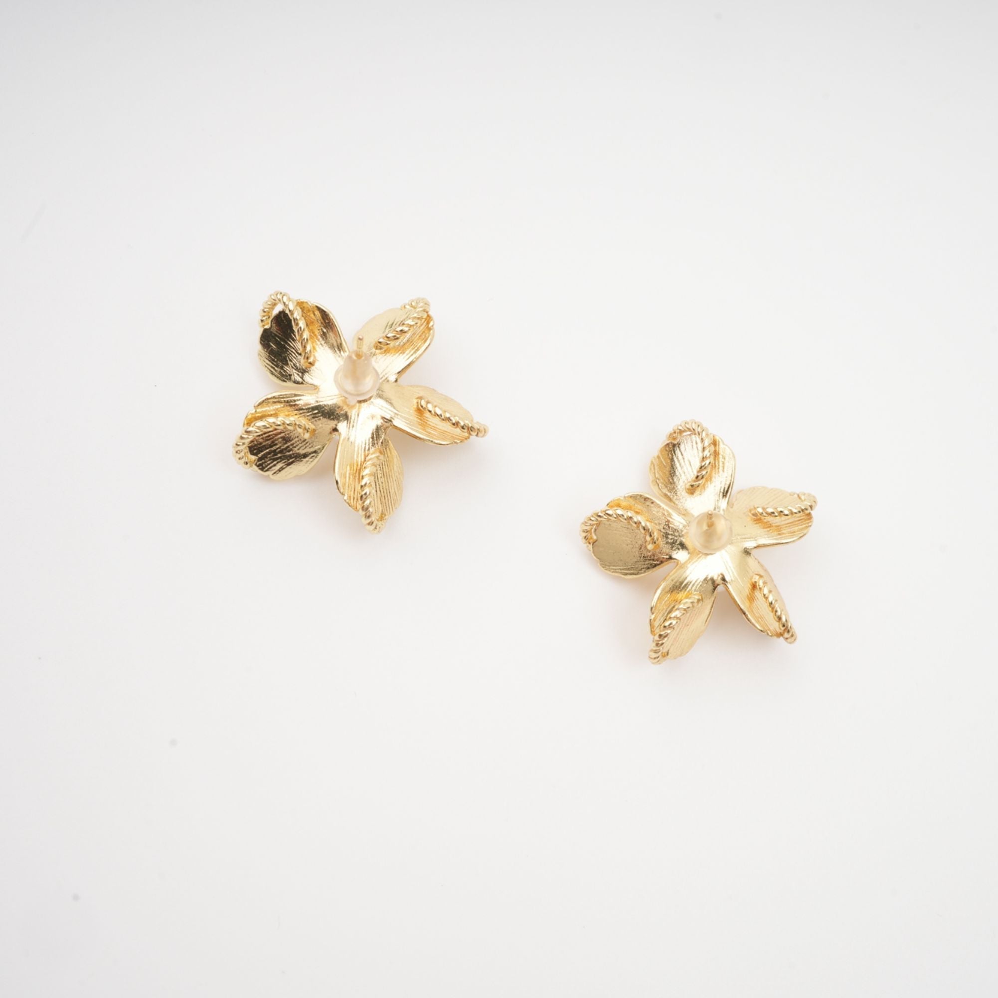 Jeanne Floral Faux-Pearl Stud Earrings Avalabel