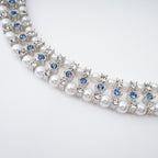 Alana Crystal-Embellished Faux-Pearl Necklace Avalabel