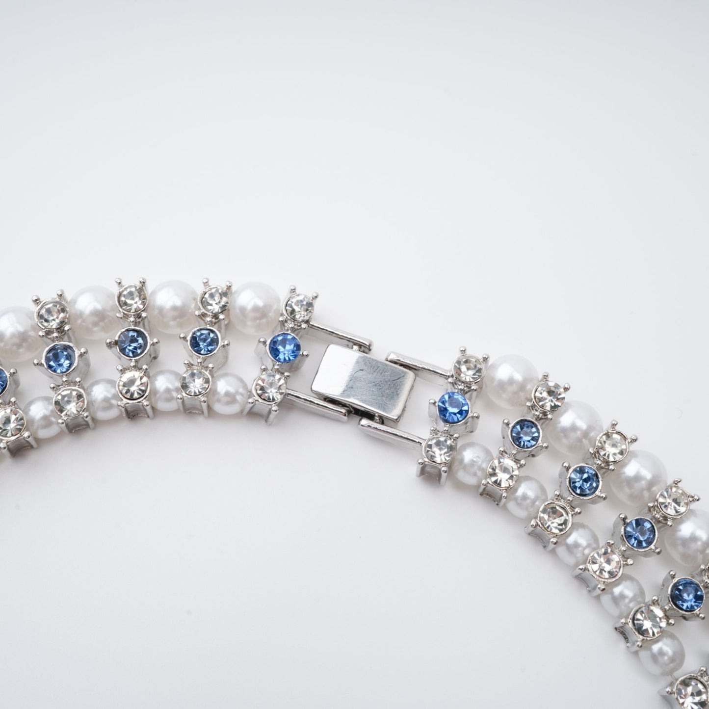 Alana Crystal-Embellished Faux-Pearl Necklace Avalabel