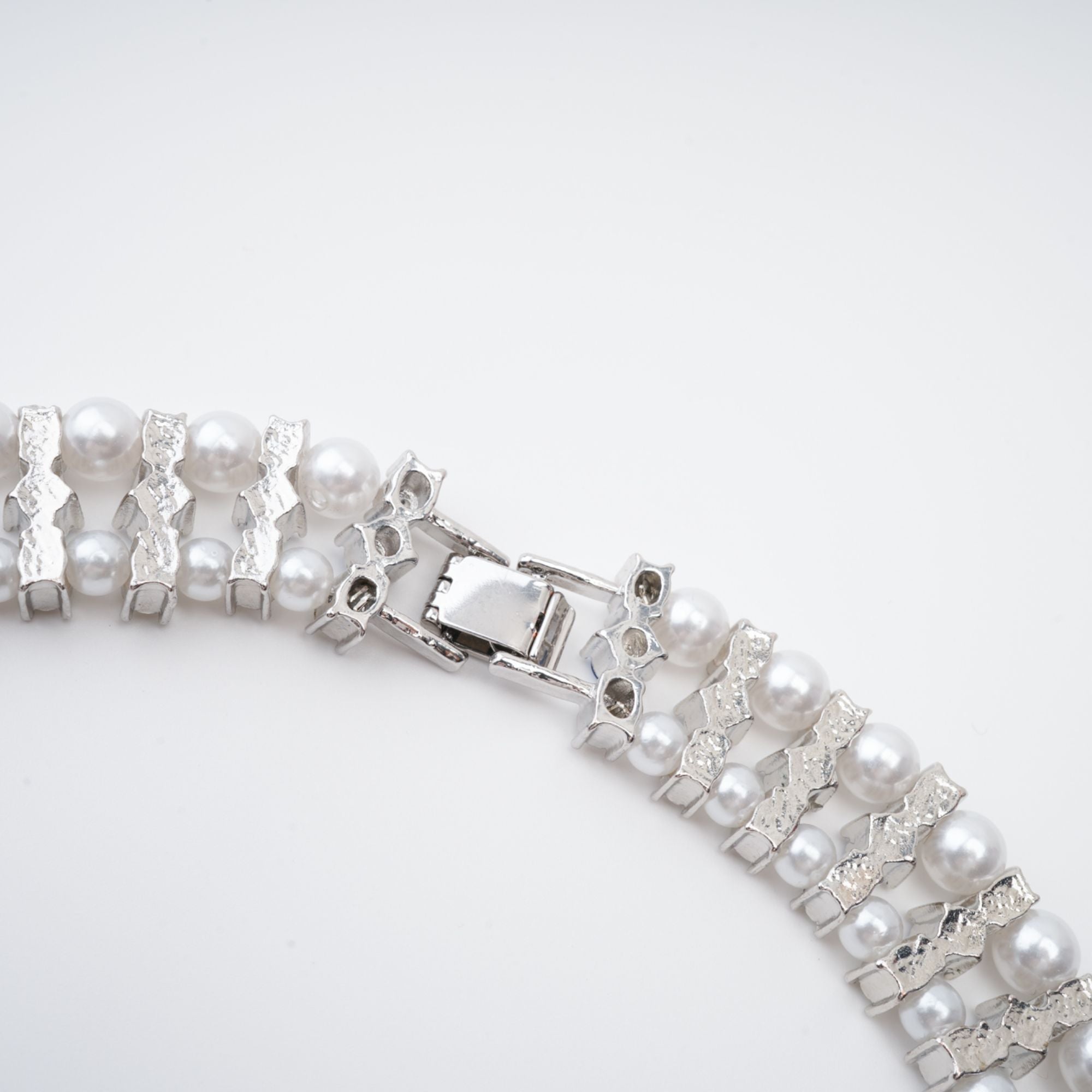 Alana Crystal-Embellished Faux-Pearl Necklace Avalabel