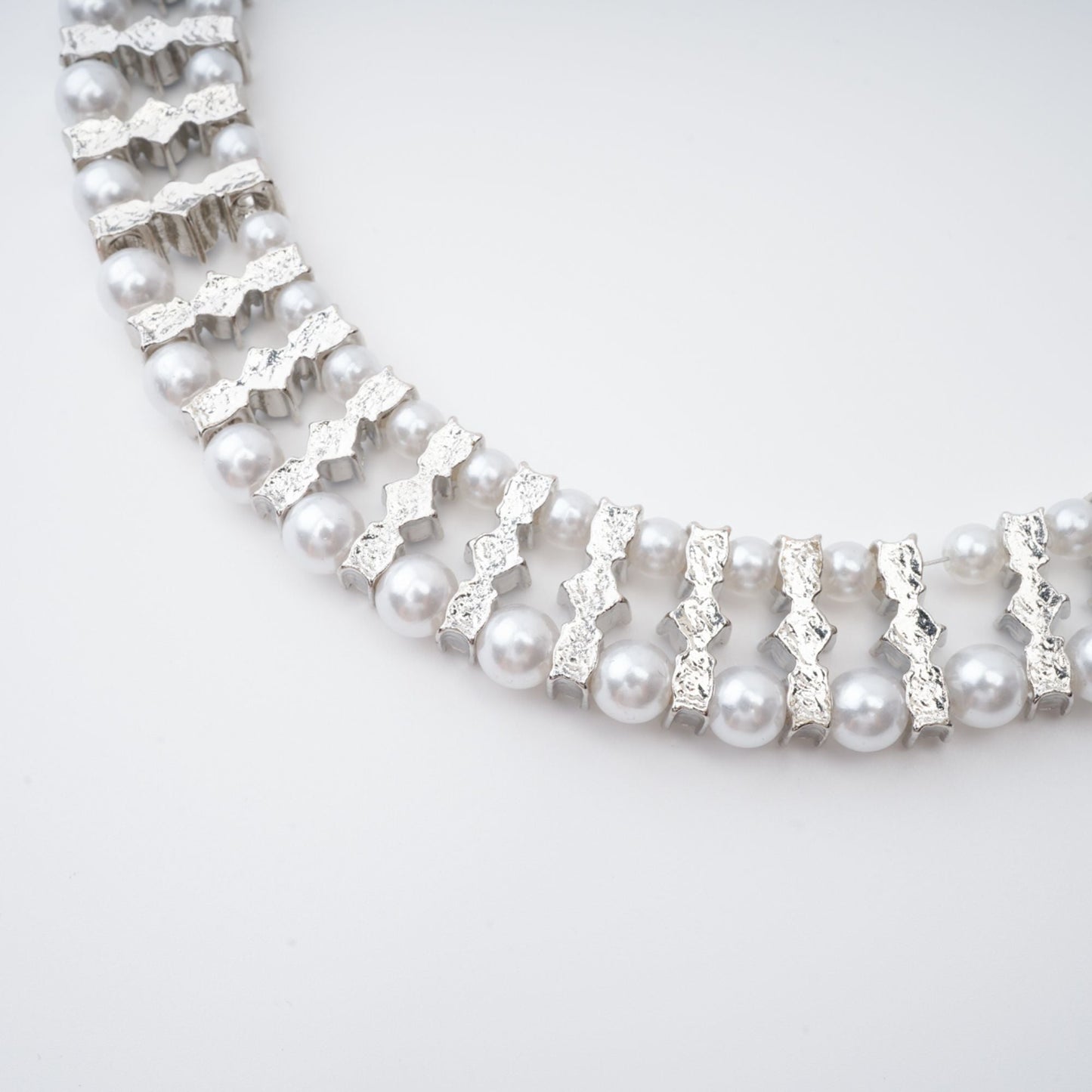 Alana Crystal-Embellished Faux-Pearl Necklace Avalabel