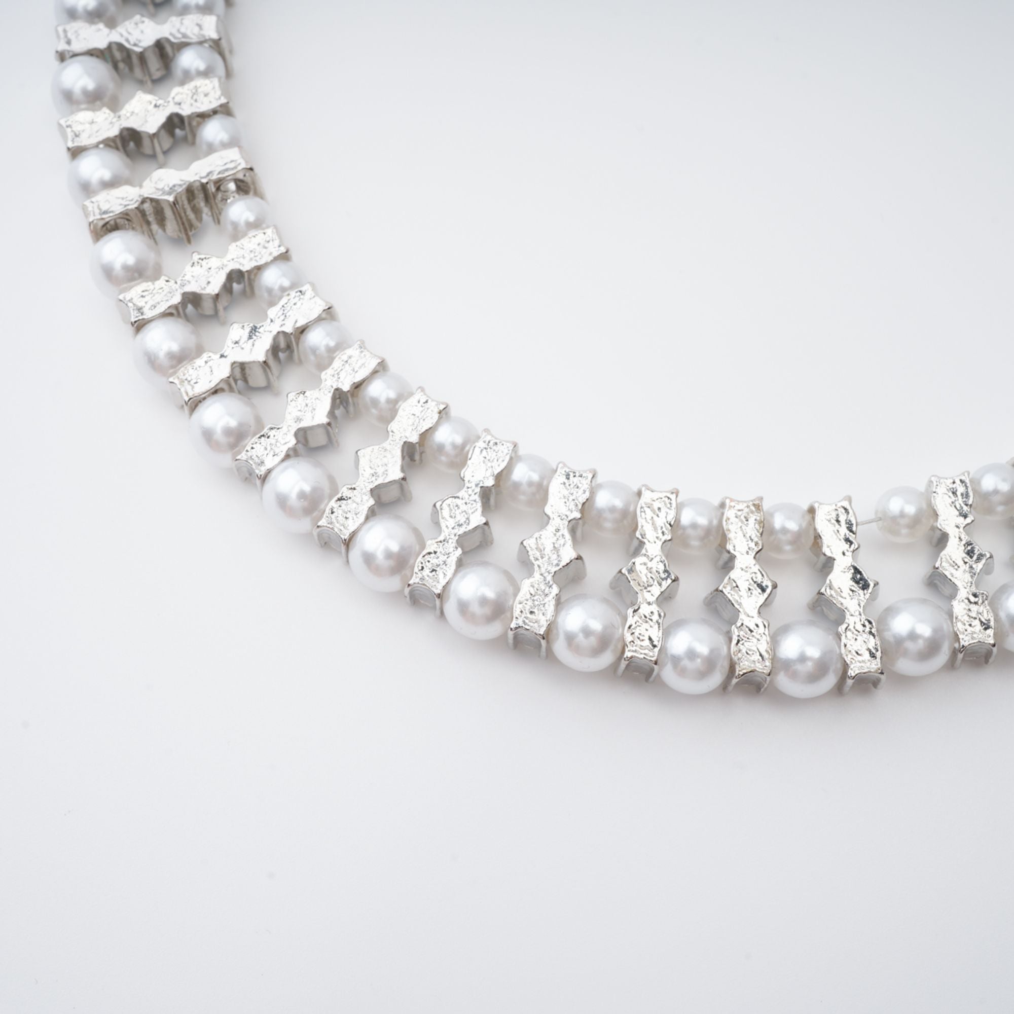 Alana Crystal-Embellished Faux-Pearl Necklace Avalabel