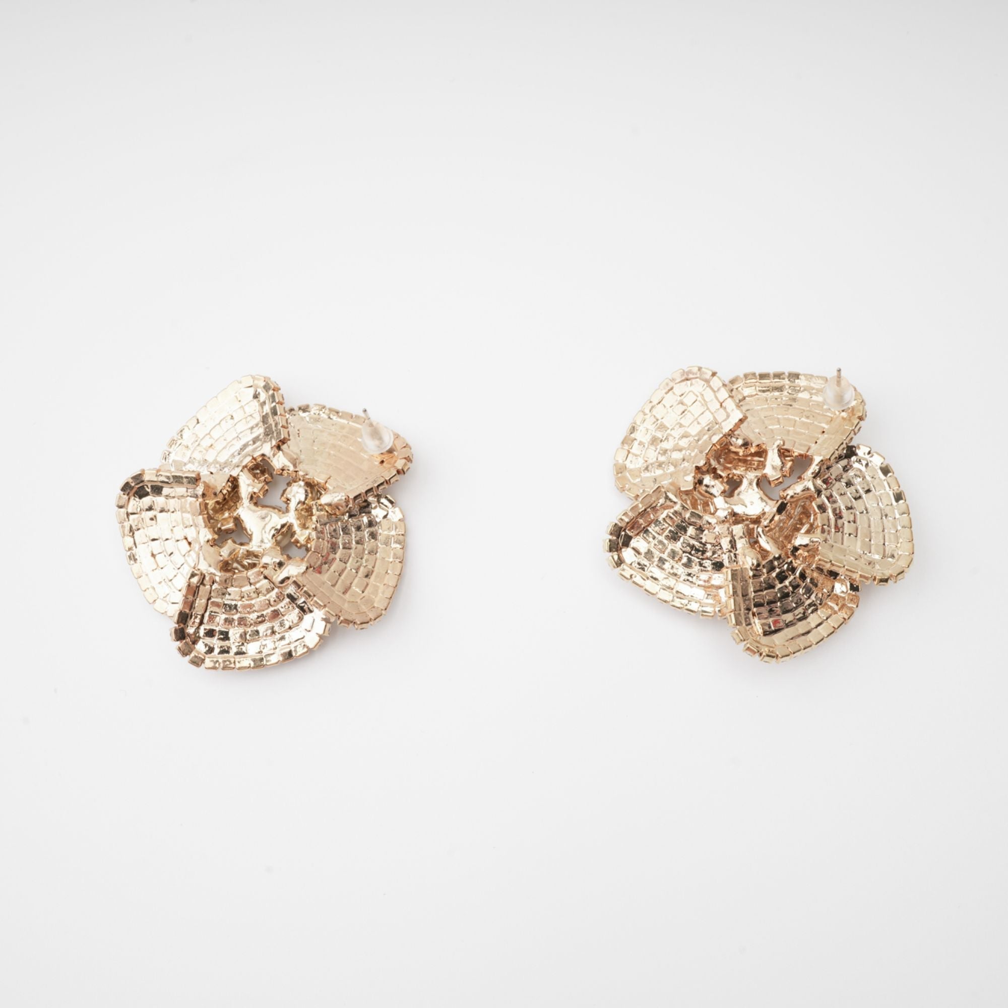 Saira Crystal-Embellished Floral Earrings Avalabel