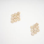 Ariane Geometric Crystal Earrings Avalabel