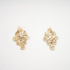 Ariane Geometric Crystal Earrings Avalabel