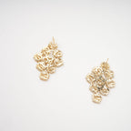 Ariane Geometric Crystal Earrings Avalabel