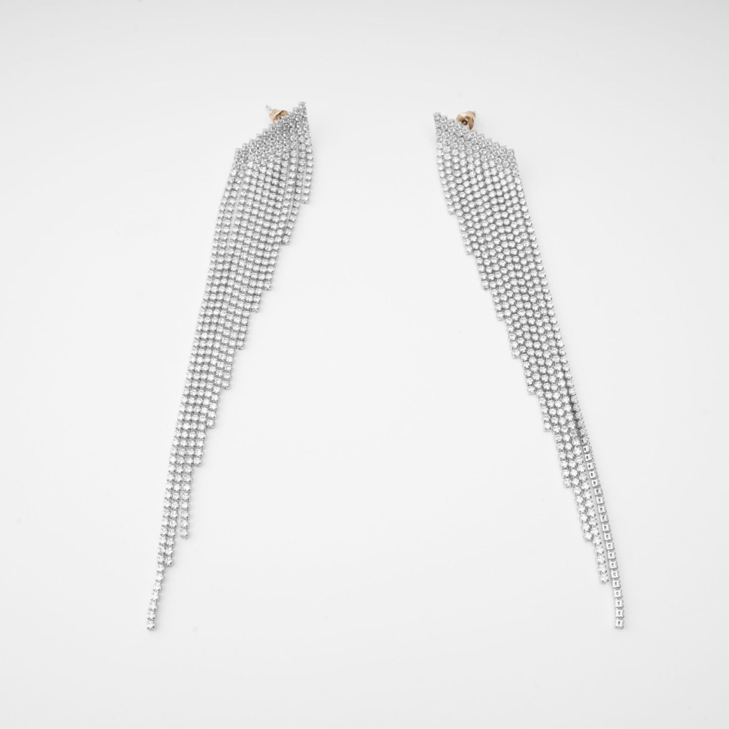 Amaris Silver Tassel Earrings
