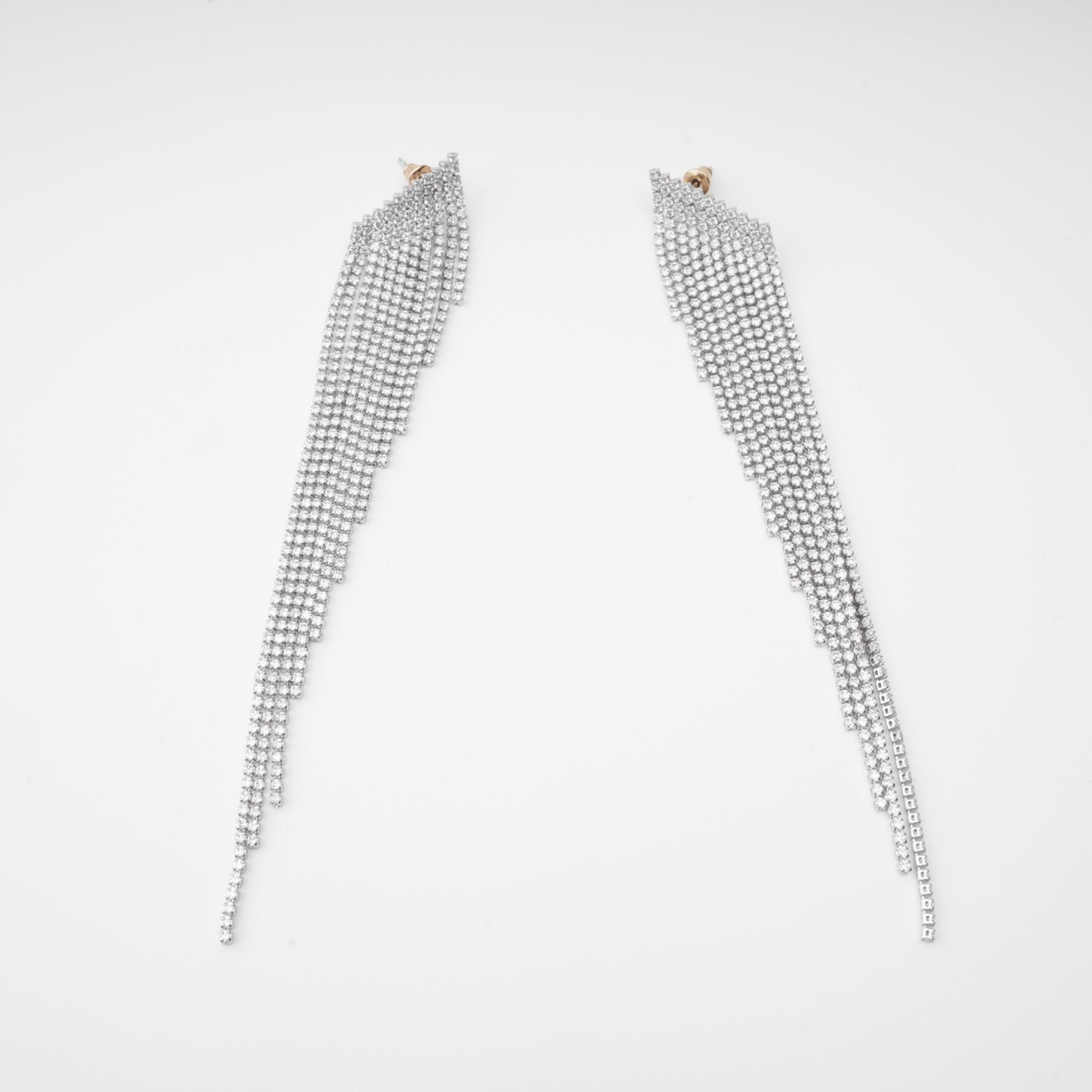 Amaris Silver Tassel Earrings Avalabel