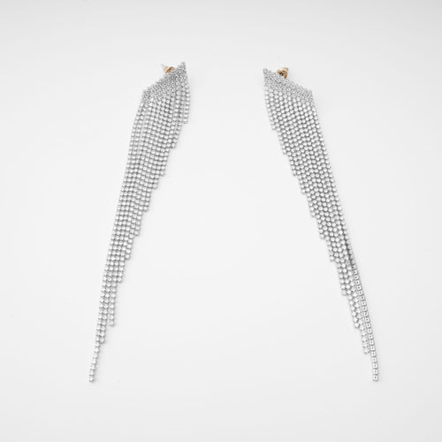 Amaris Silver Tassel Earrings Avalabel