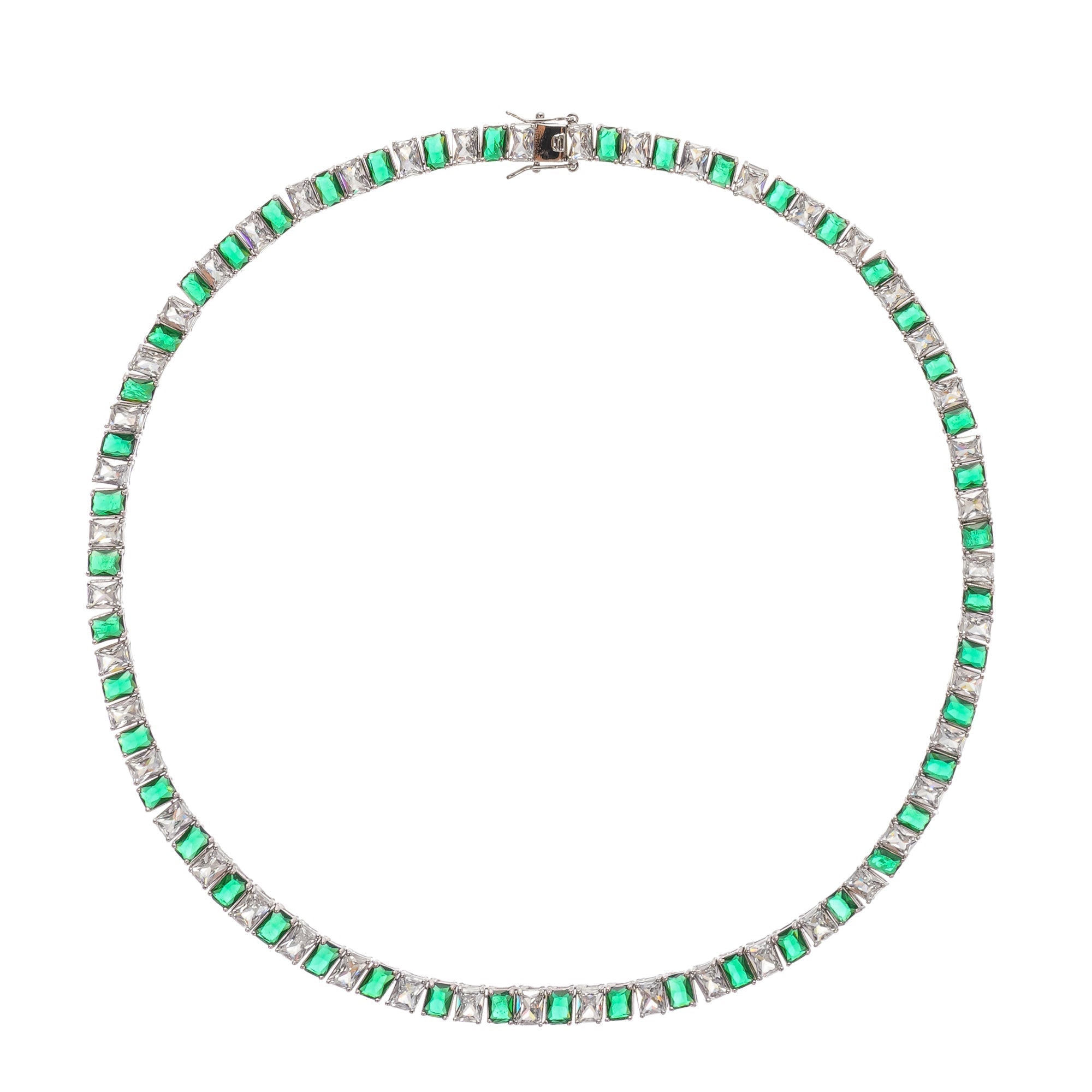 Florence Green Crystal-Embellished Necklace Avalabel