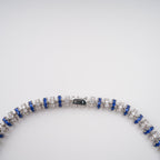 Sandrine Blue Crystal-Embellished Necklace Avalabel