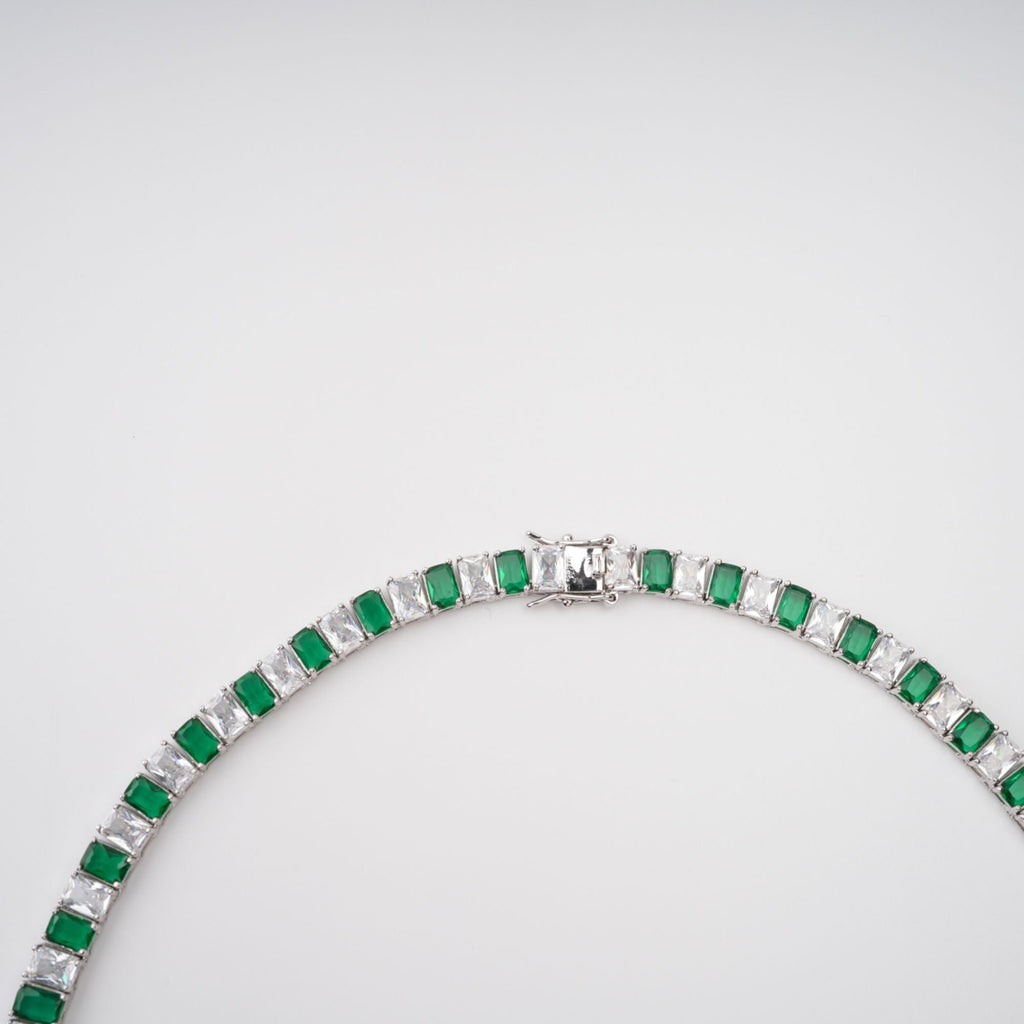 Florence Green Crystal-Embellished Necklace Avalabel
