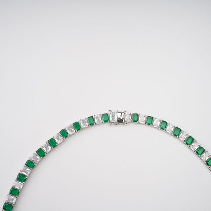 Florence Green Crystal-Embellished Necklace Avalabel