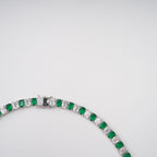 Florence Green Crystal-Embellished Necklace Avalabel