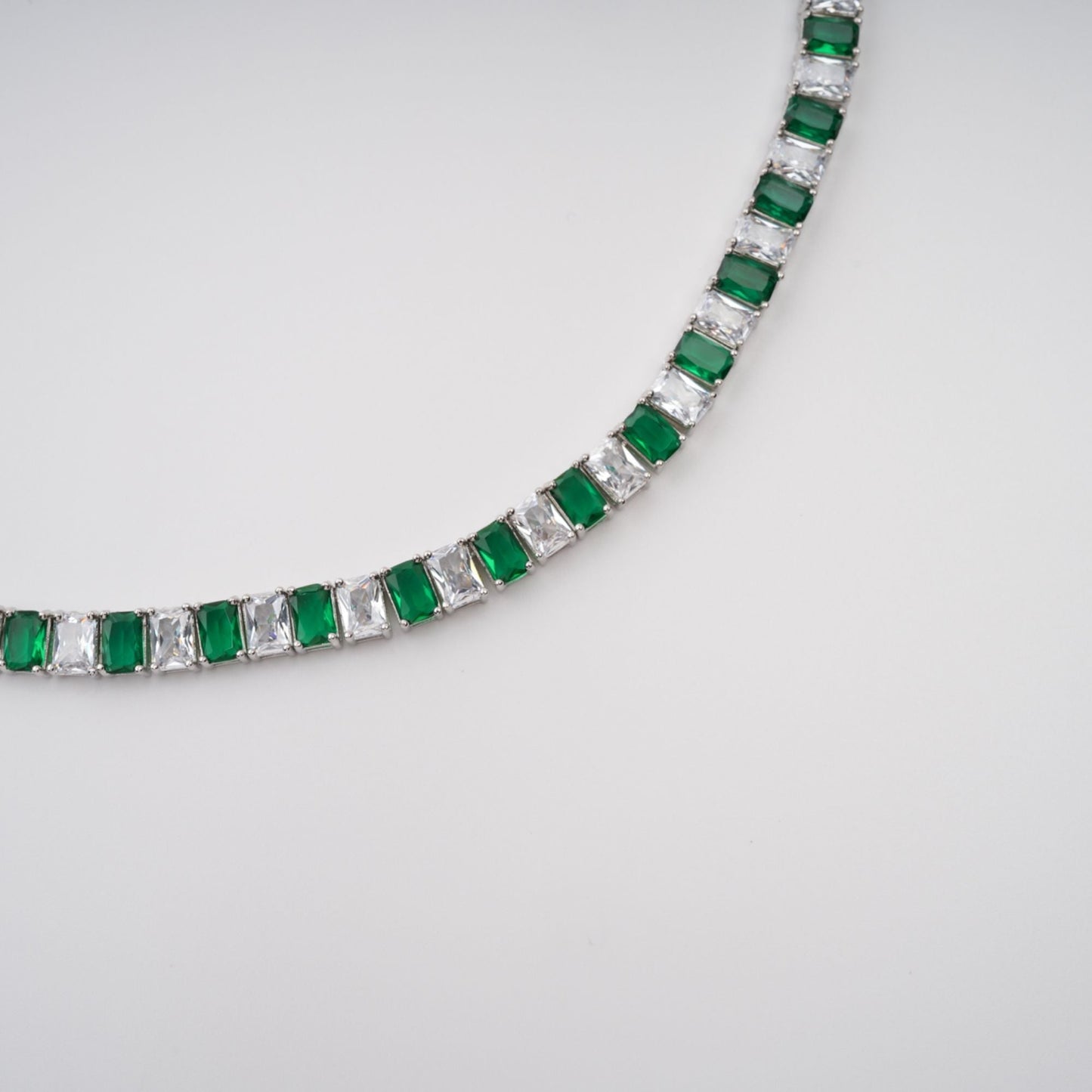 Florence Green Crystal-Embellished Necklace Avalabel