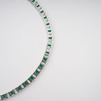 Florence Green Crystal-Embellished Necklace Avalabel