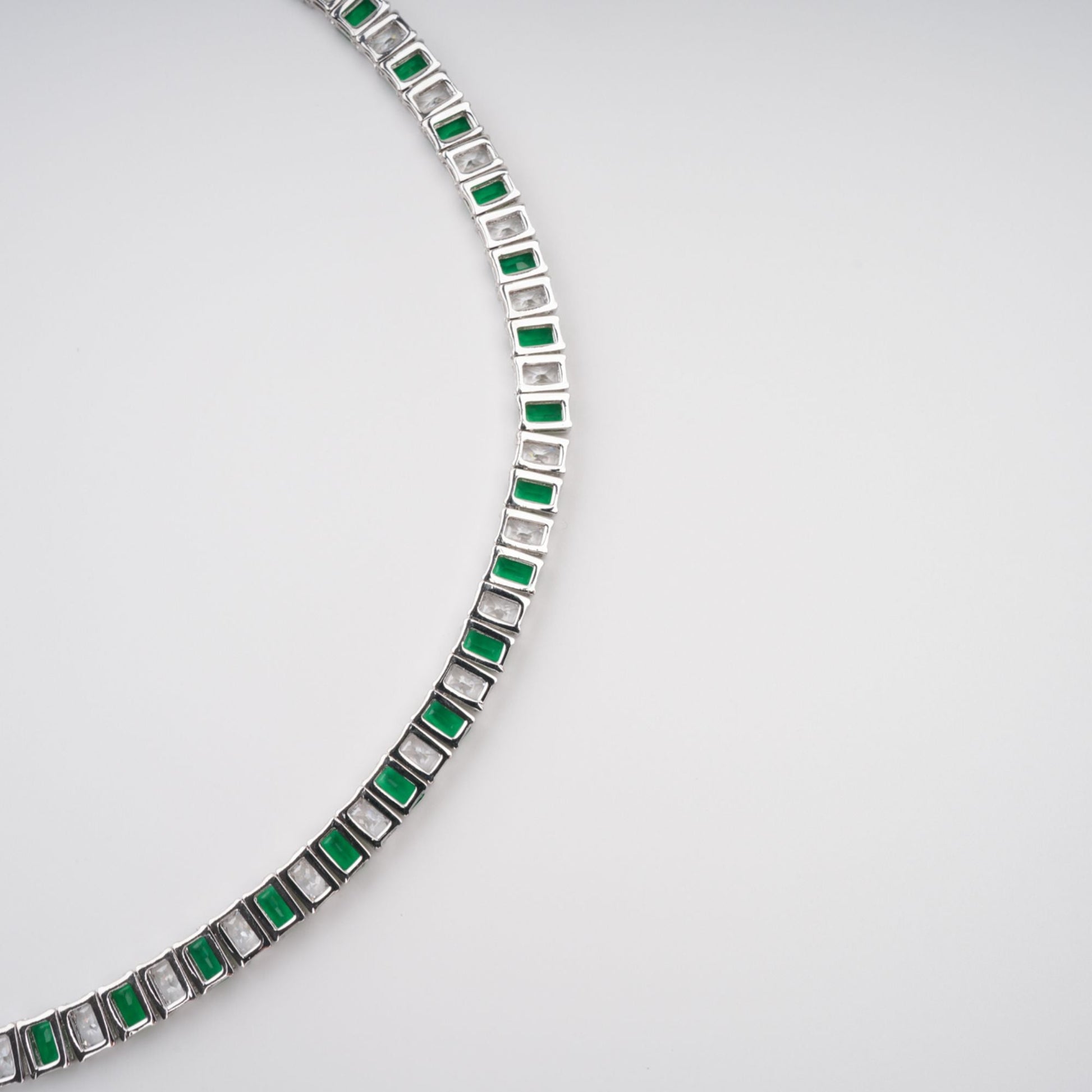 Florence Green Crystal-Embellished Necklace Avalabel