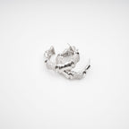 Léa Silver Tone Crystal Embellished Earrings Avalabel