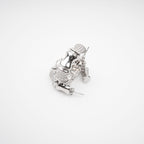 Léa Silver Tone Crystal Embellished Earrings Avalabel