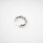 Léa Silver Tone Crystal Embellished Earrings Avalabel