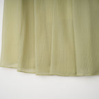 Matcha Ruffled Shirred Tulle Maxi Dress Avalabel